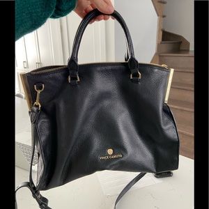 BLACK VINCE CAMUTO PURSE